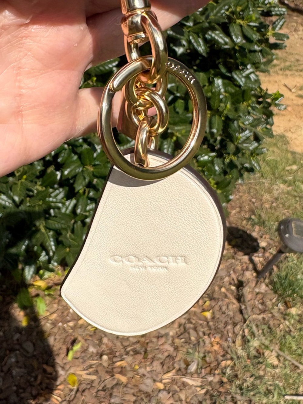 Coach Orange Slice Bag Charm EUC - Picture 3 of 4